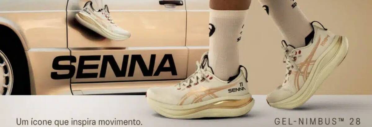 ASICS e Marca Senna lançam coleção inspirada na Corrida dos Campeões de 1984 em Nürburgring
