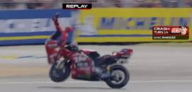 MotoGP: Márquez sofre forte acidente após queda na Sprint