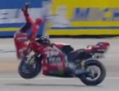 MotoGP: Márquez sofre forte acidente após queda na Sprint