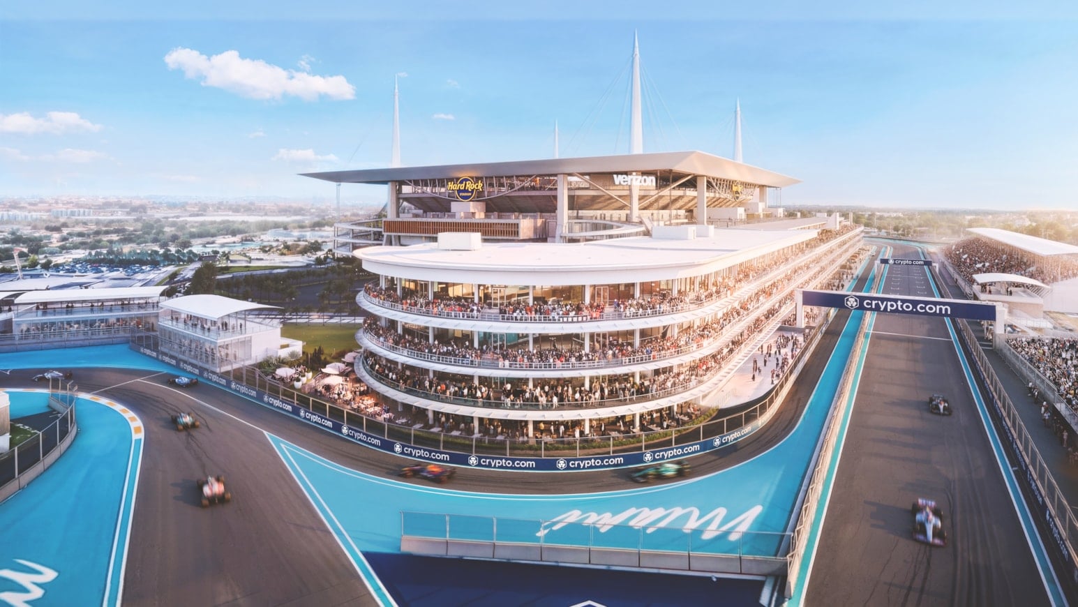 F1: Miami anuncia expansão gigante do Paddock Club