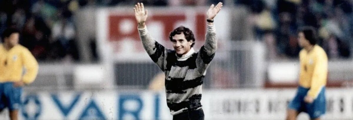 Ayrton Senna deu pontapé inicial em amistoso da Seleção antes da Copa de 1994 Ayrton Senna deu pontapé inicial em amistoso da Seleção antes da Copa de 1994