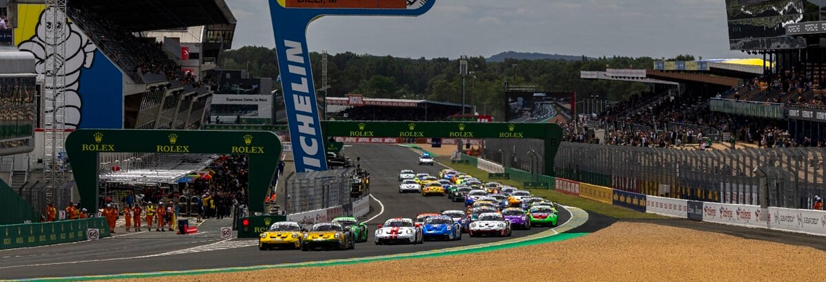 Giassi bate Muller por 0.144s em épica batalha da Porsche Cup Brasil em Le Mans