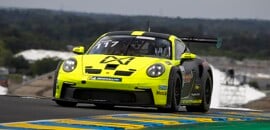 Porsche Cup: Fantin segura adversários para vencer corrida 2 em Le Mans