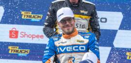 “Viramos a chave”, diz Diogo Moscato após dois pódios em Interlagos na Copa Truck