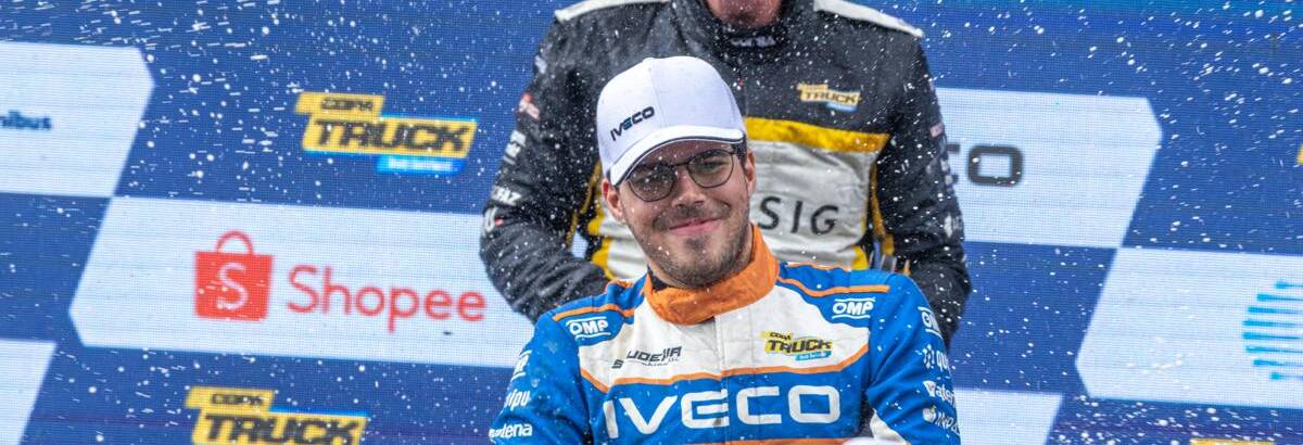 “Viramos a chave”, diz Diogo Moscato após dois pódios em Interlagos na Copa Truck