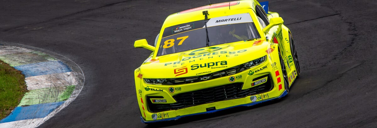 NASCAR Brasil: “A expectativa é muito boa para o fim de semana”, diz Martelli antes da etapa no Velocitta