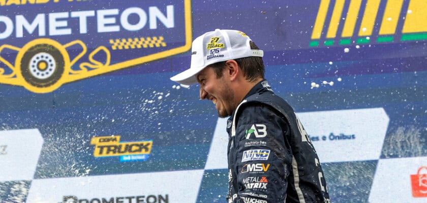 F1: Após um ano, Fabio Fogaça se despede da D+ Motorsport na Copa Truck