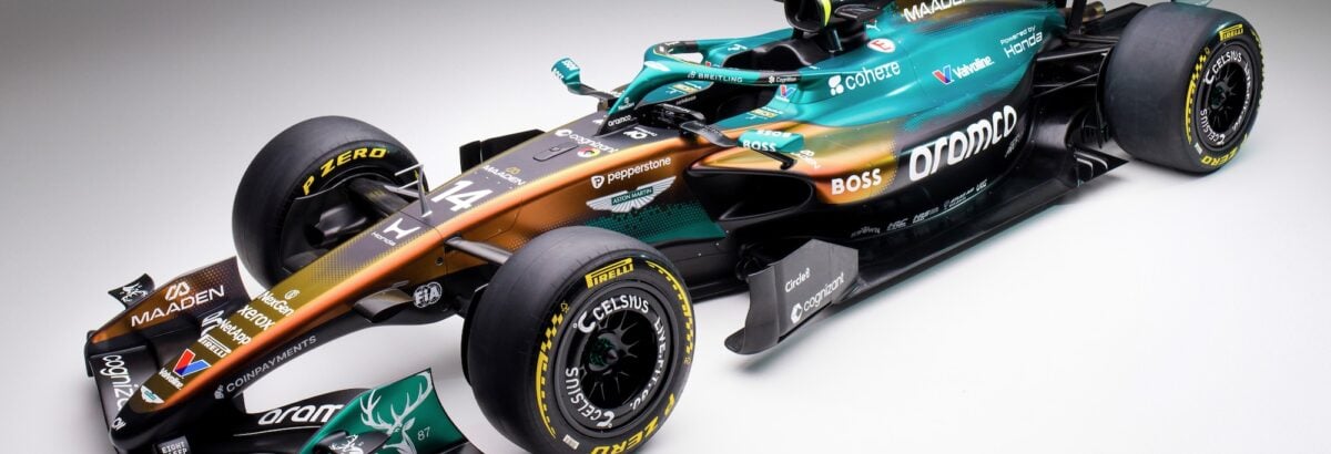 F1: Aston Martin apresenta pintura especial para GP de Mônaco F1: Aston Martin apresenta pintura especial para GP de Mônaco