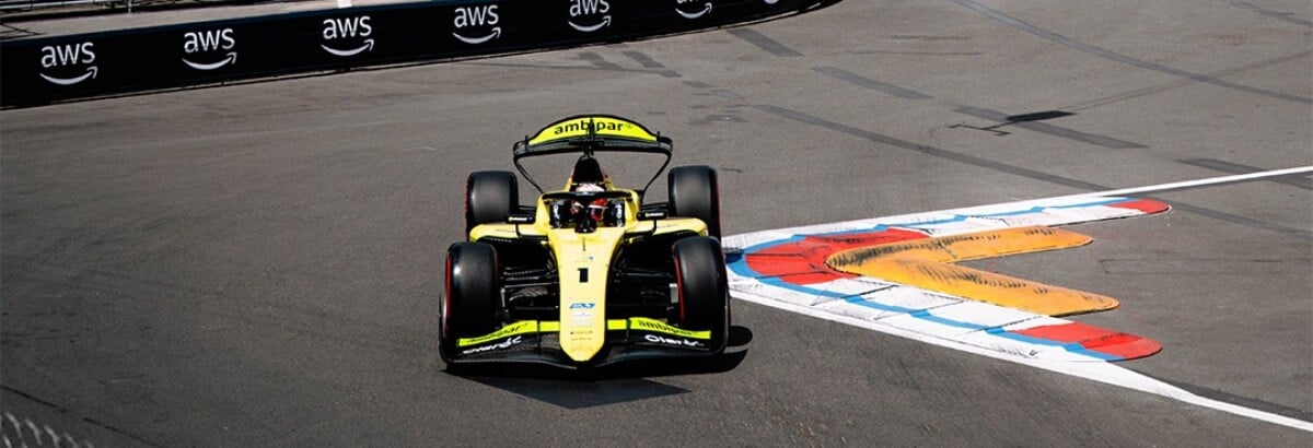 F2: Rafael Câmara conquista pole position com volta voadora em Mônaco