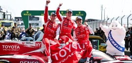 TOYOTA RACING celebra sexta vitória nas 24 Horas de Le Mans