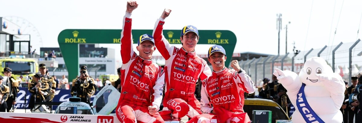 TOYOTA RACING celebra sexta vitória nas 24 Horas de Le Mans TOYOTA RACING celebra sexta vitória nas 24 Horas de Le Mans