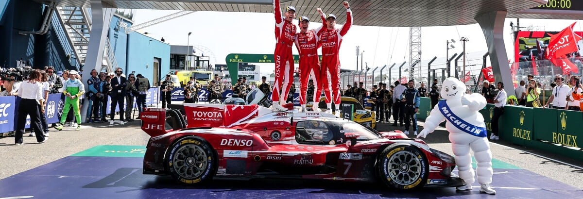 Vitória em Le Mans reafirma força da TOYOTA RACING no WEC Vitória em Le Mans reafirma força da TOYOTA RACING no WEC