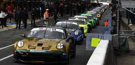 Pietro Fantin lidera primeiro treino da Porsche Cup Brasil em Le Mans