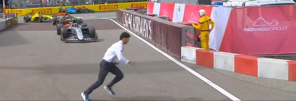 F2: Susto nos boxes em Mônaco quase termina em acidente F2: Susto nos boxes em Mônaco quase termina em acidente