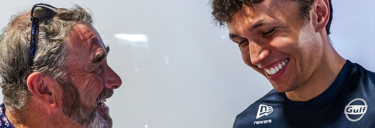 F1: Albon usa capacete inspirado na pintura de Mansell no GP de Barcelona