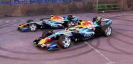F1: Racing Bulls leva pintura inspirada em futebol para GP de Barcelona