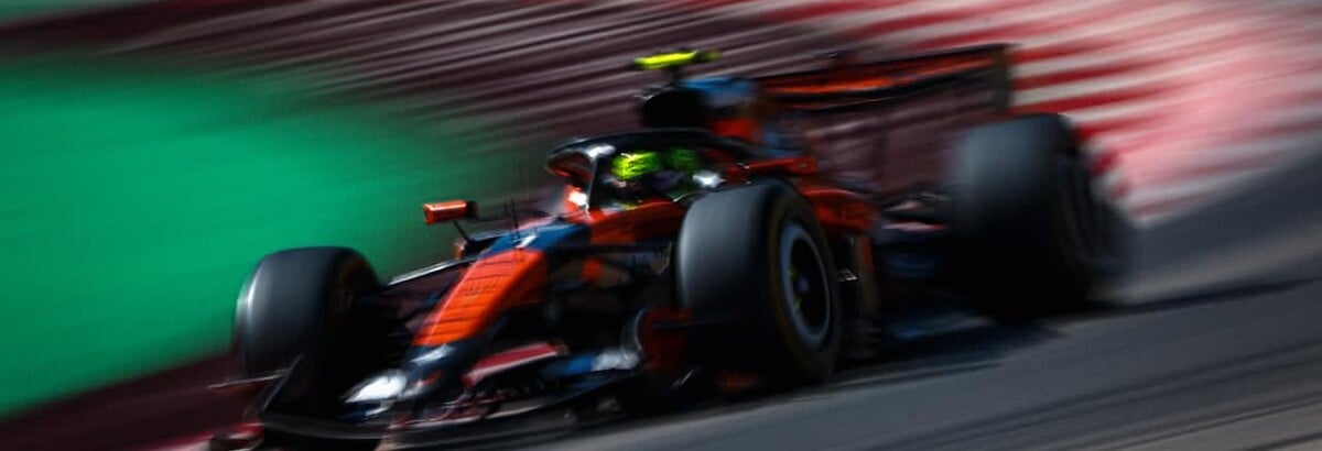 F1: Norris termina como mais rápido TL2 do GP de Barcelona. Antonelli é 5º