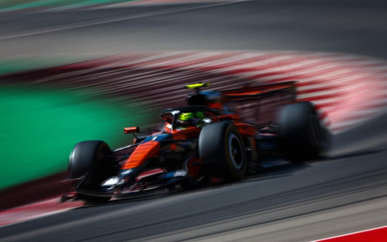 F1: Norris termina como mais rápido TL2 do GP de Barcelona. Antonelli é 5º