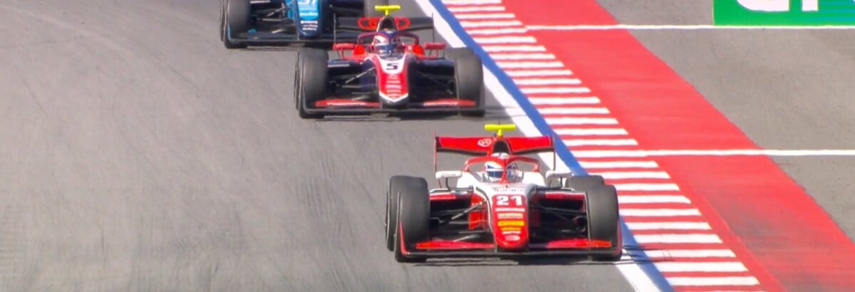 F3: Wharton toma liderança no início da Sprint e vence em Barcelona F3: Wharton toma liderança no início da Sprint e vence em Barcelona