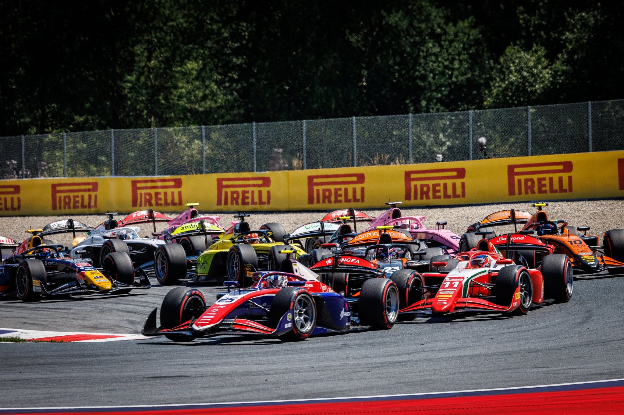 Confira a classificação do campeonato da F2 após a Sprint da etapa da Áustria