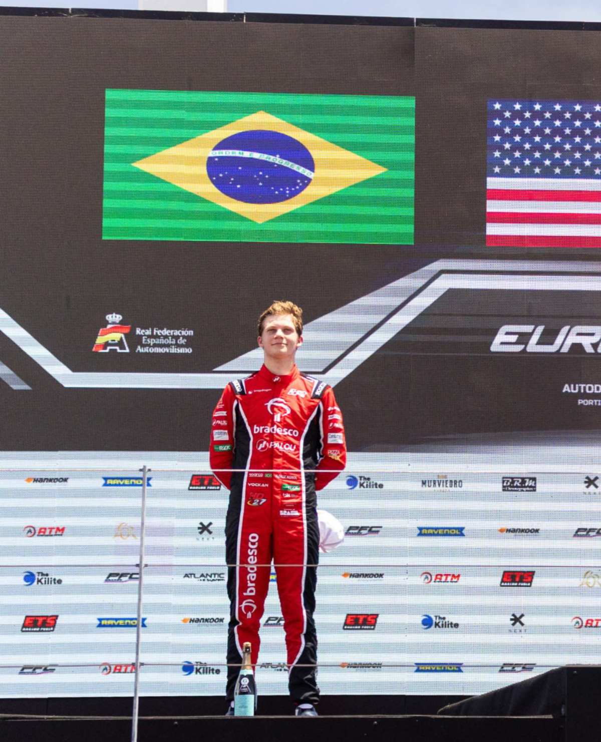 Heitor Dall Agnol vence na Eurocup-3 e conquista pódios em Portimão