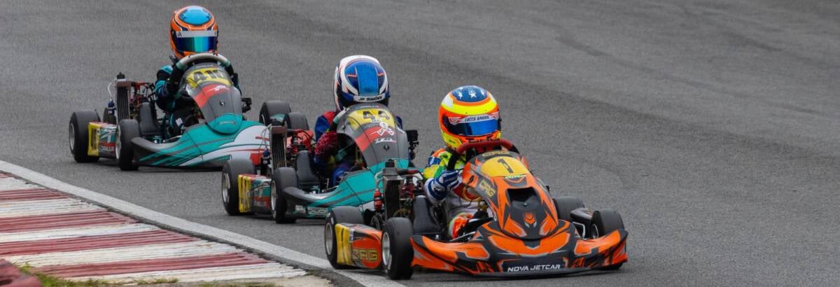 Lucca Amaral conquista nova vitória e lidera Copa São Paulo de Kart Granja Viana