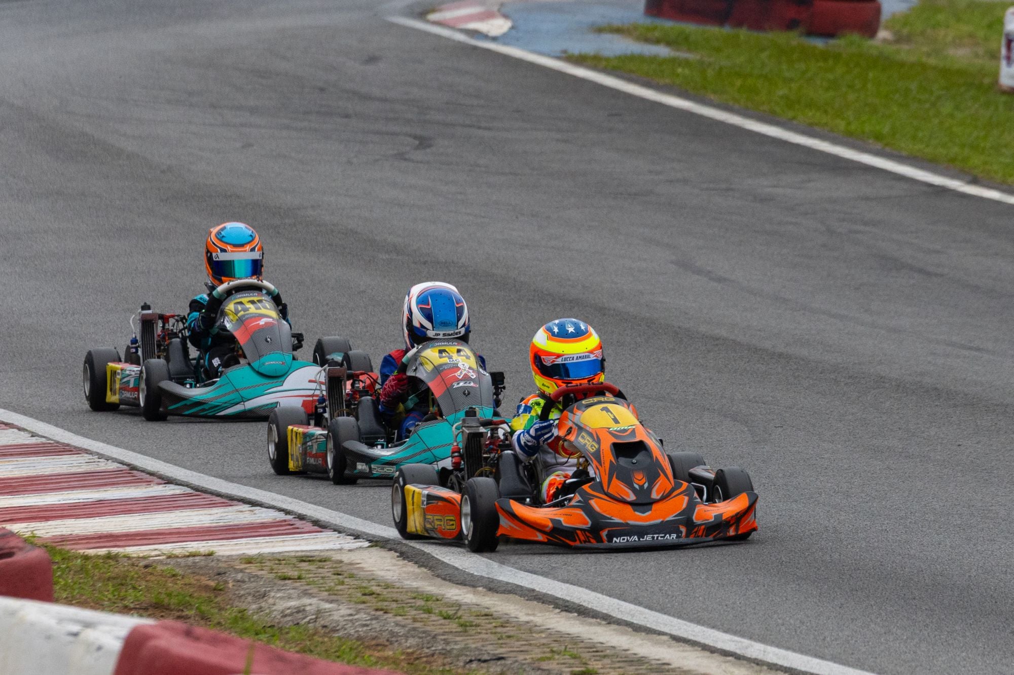 Lucca Amaral conquista nova vitória e lidera Copa São Paulo de Kart Granja Viana
