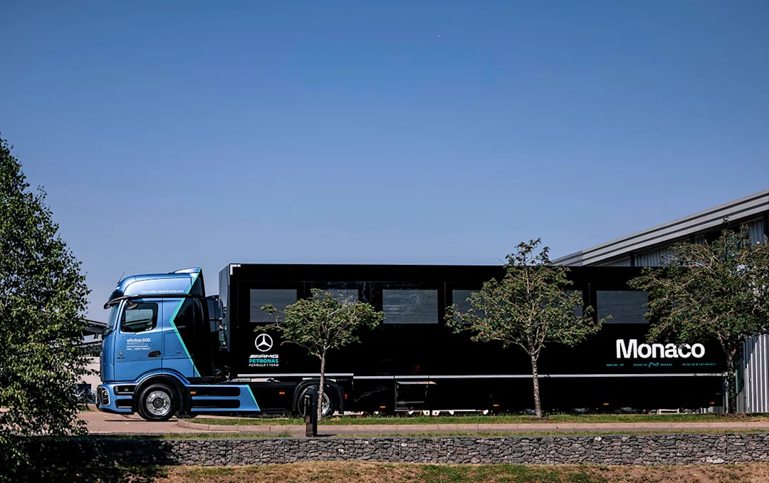 F1: Mercedes expande transporte elétrico em todas as corridas europeias