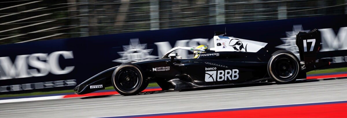 F3: Pedro Clerot larga em terceiro na Sprint da etapa da Áustria