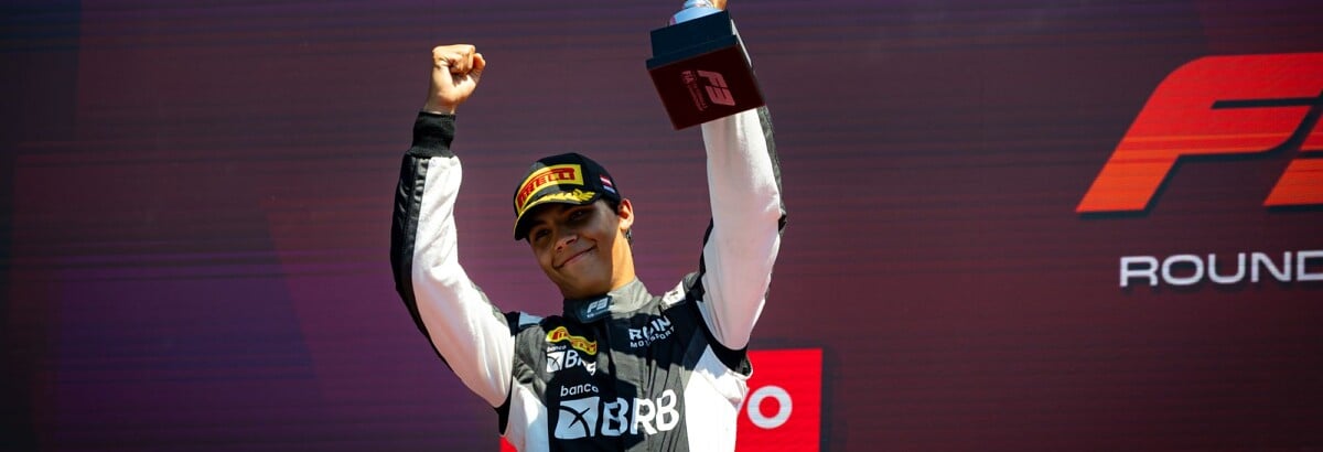 F3: Pedro Clerot faz ultrapassagem dupla na volta final e garante segundo lugar na Áustria