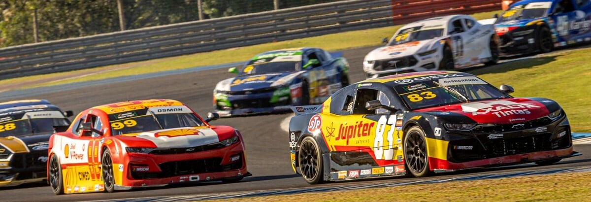 Gabriel Casagrande conquista pódio na NASCAR Brasil no Velocitta