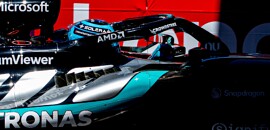 F1: Mercedes revela problema que afetou Russell em Barcelona