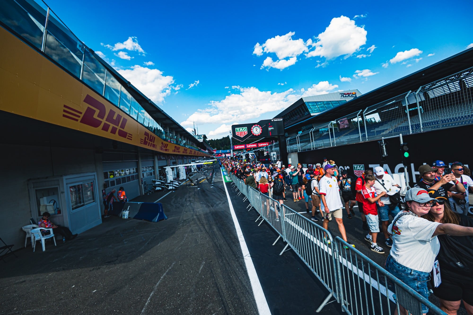 F1: Confira as imagens desta quinta-feira do GP da Áustria