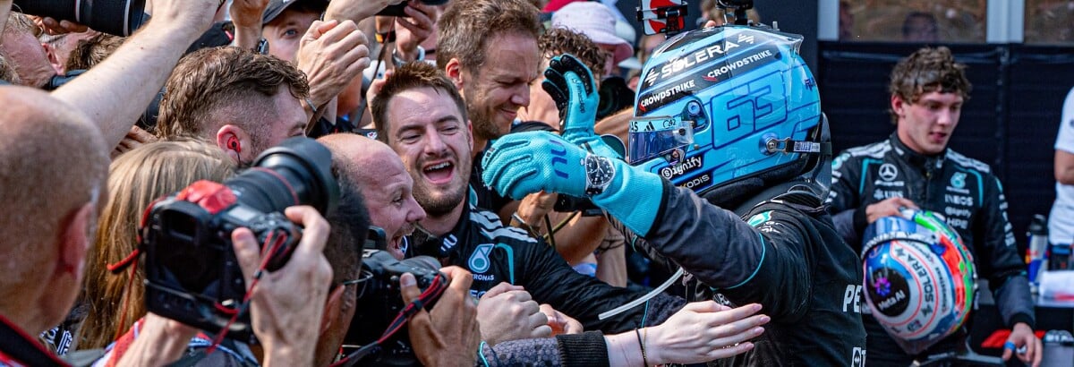 F1: Mercedes comemora vitória e quer manter bom momento para Silverstone