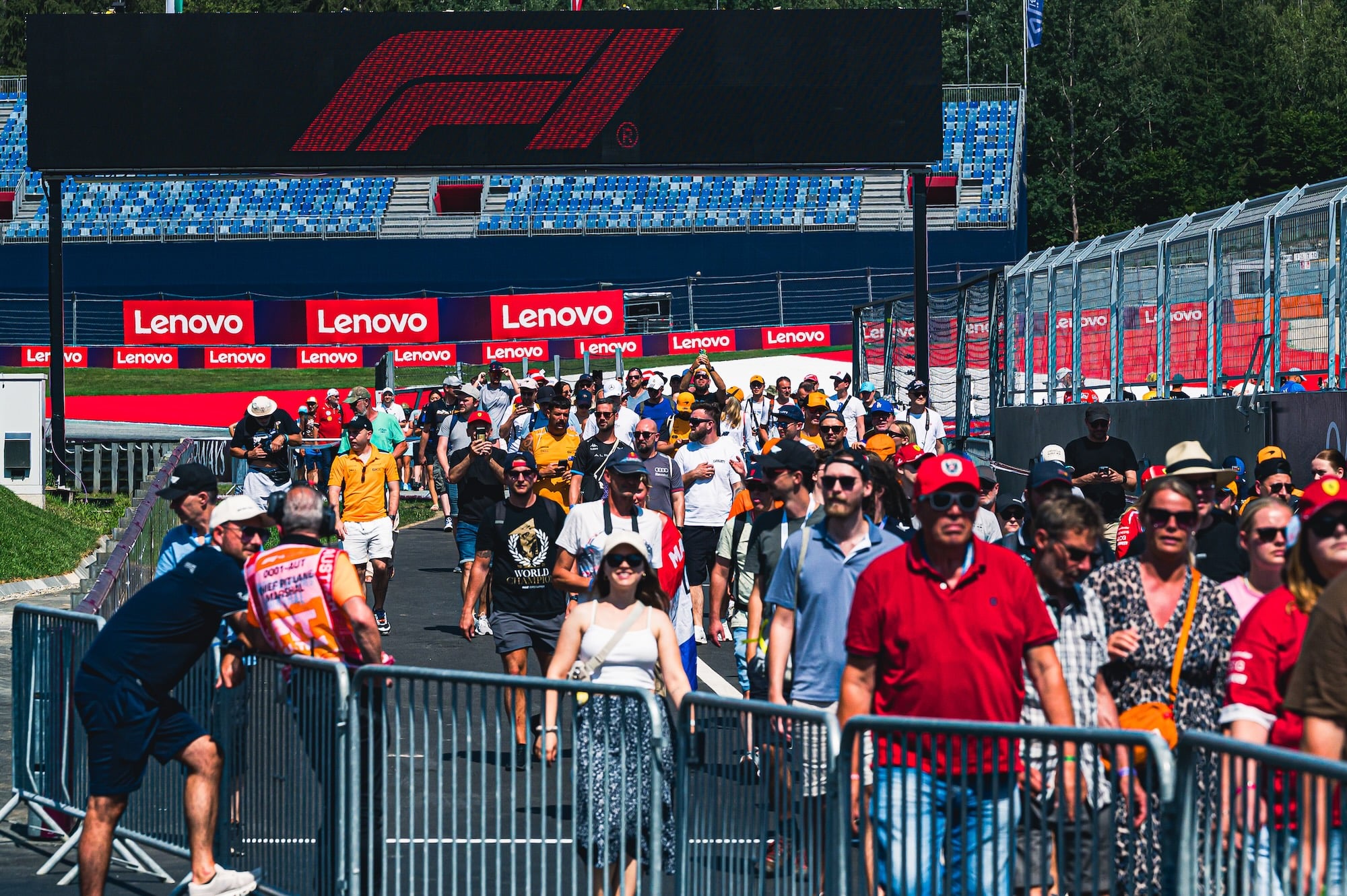F1: Confira as imagens desta quinta-feira do GP da Áustria