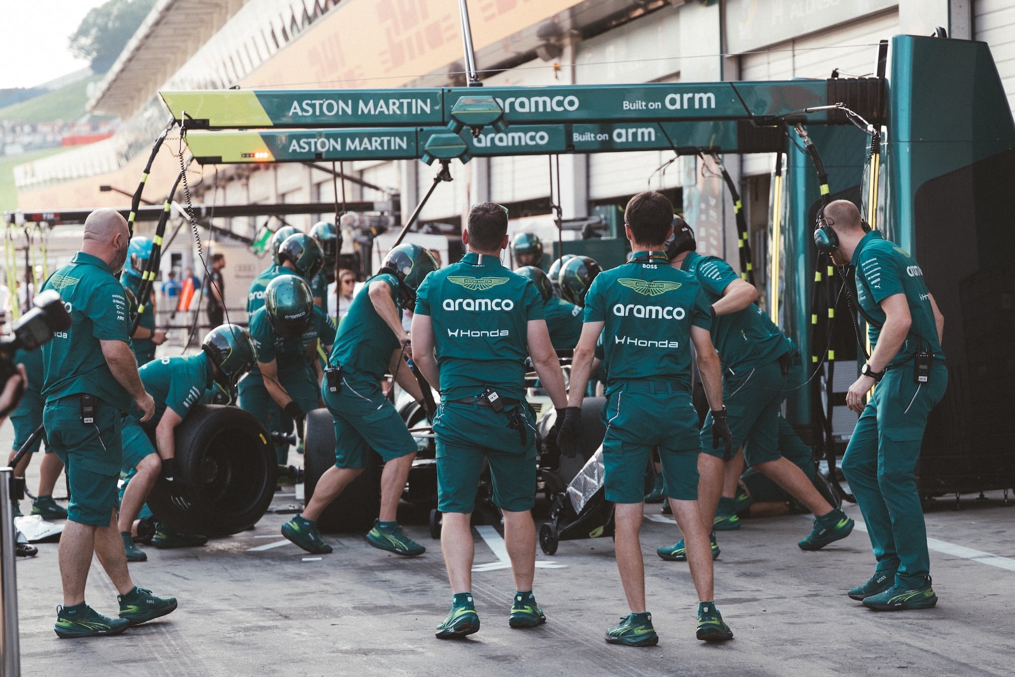 F1: Confira as imagens desta quinta-feira do GP da Áustria