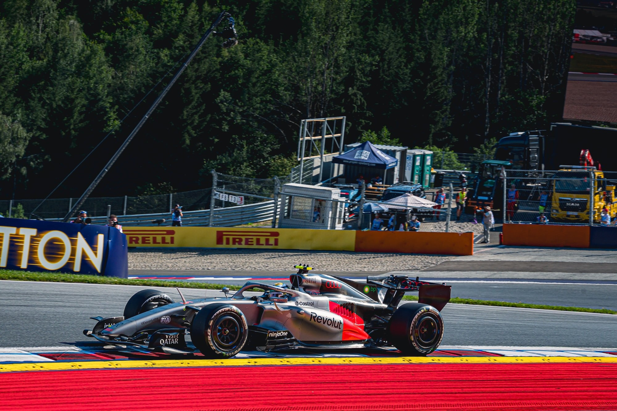 F1: Bortoleto fica no Q2 e larga na 12ª colocação no GP da Áustria
