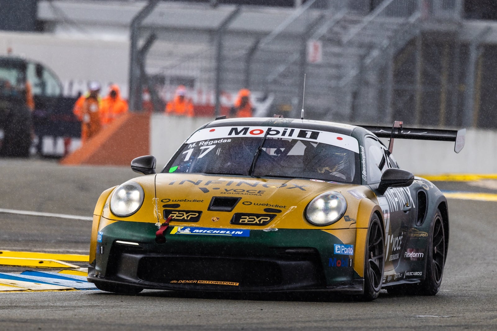 Porsche Cup: Regadas é mais rápido e conquista pole-position em Le Mans