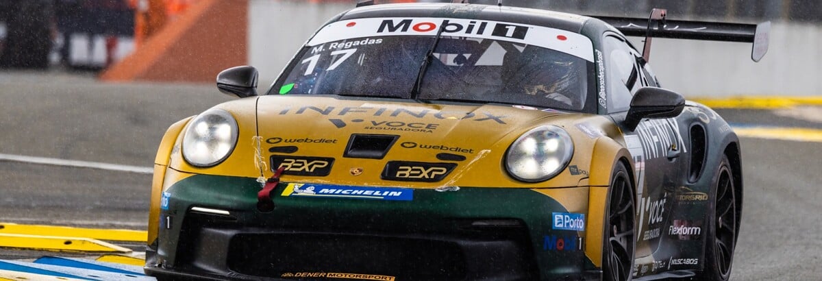 Marcos Regadas faz boa performance e termina treino livre em Le Mans com top 5 Marcos Regadas faz boa performance e termina treino livre em Le Mans com top 5