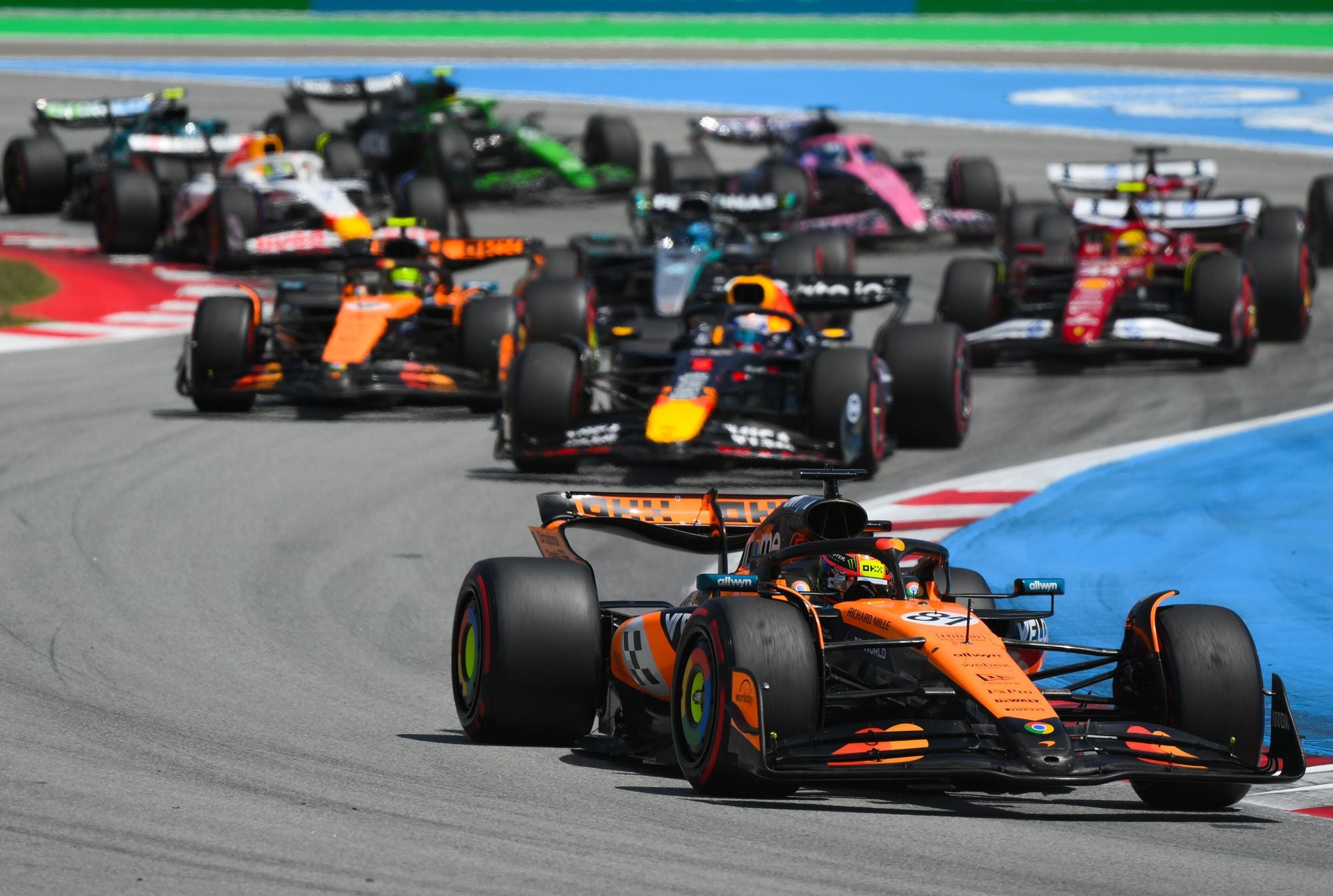 F1: Relembre histórico de GPs disputados no período de Copa do Mundo Oscar Piastri - GP de Barcelona 2025