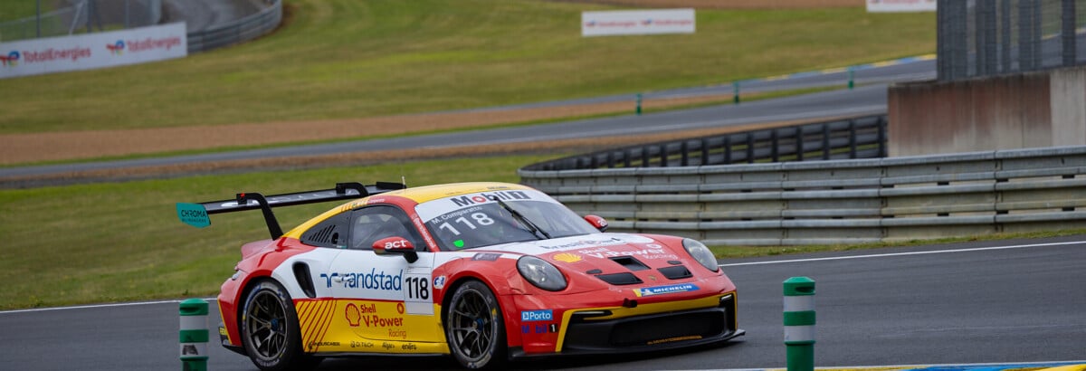 Comparatto termina dentro do top-5 TL2 da Porsche Cup em Le Mans Comparatto termina dentro do top-5 TL2 da Porsche Cup em Le Mans