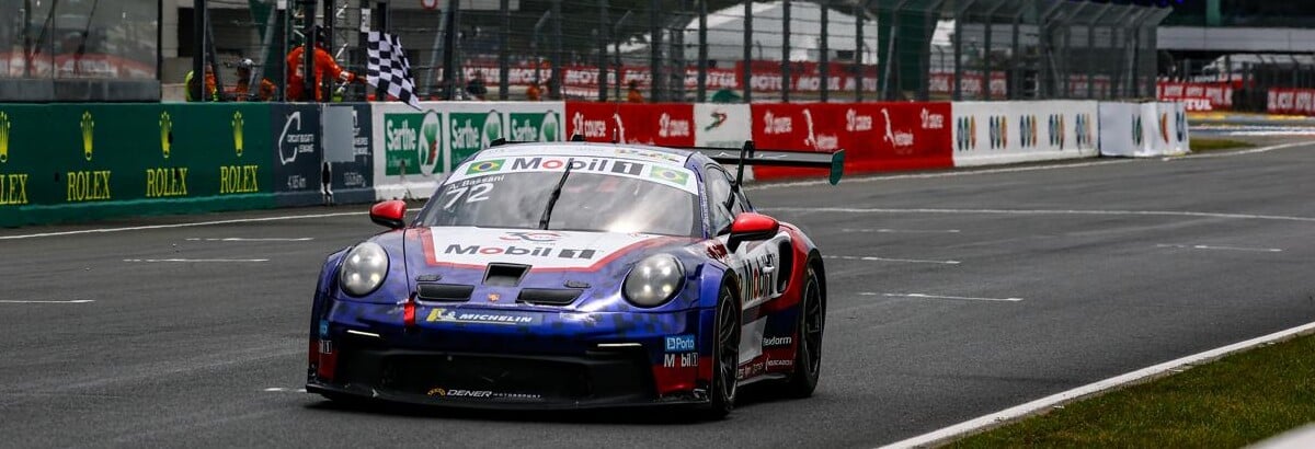 Porsche Cup: Bassani termina em sexta em agitada corrida 1 em Le Mans Porsche Cup: Bassani termina em sexta em agitada corrida 1 em Le Mans