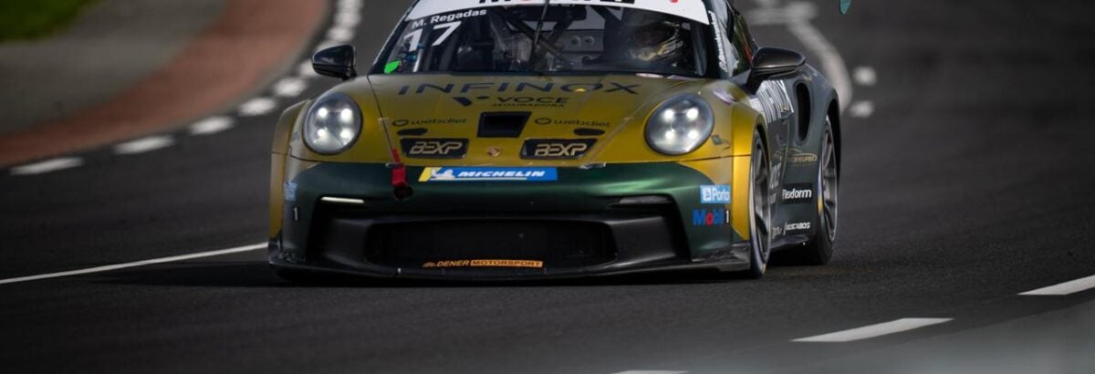 Regadas entra na história da Porsche Cup com pole e pódio na estreia em Le Mans