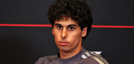 Gabriel Bortoleto (BRA) Audi F1 Team in the FIA Press Conference.