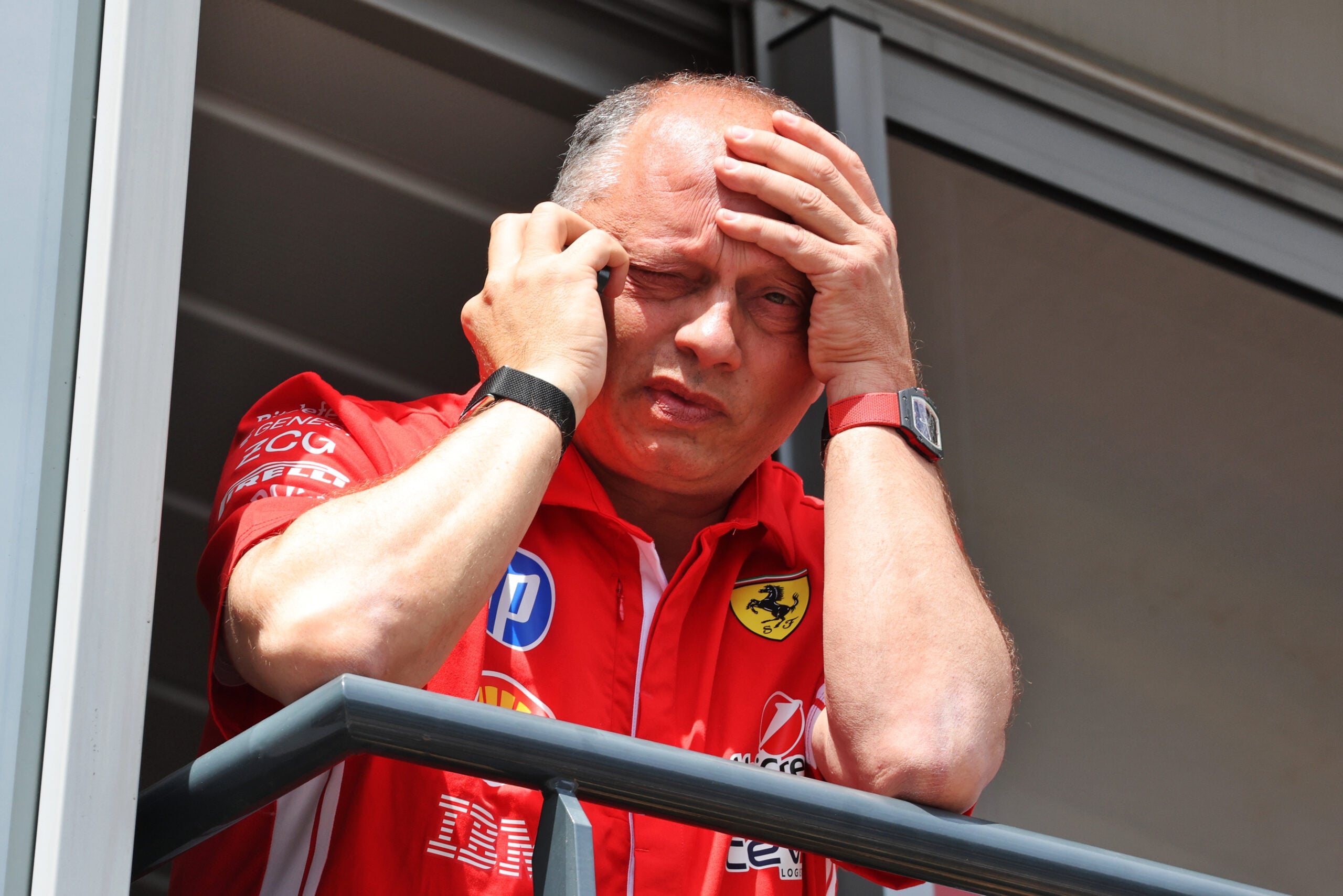 Frederic Vasseur (FRA) Scuderia Ferrari Team Principal.