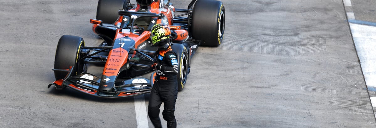 F1: FIA multa McLaren após incidente com carro de Norris no TL2