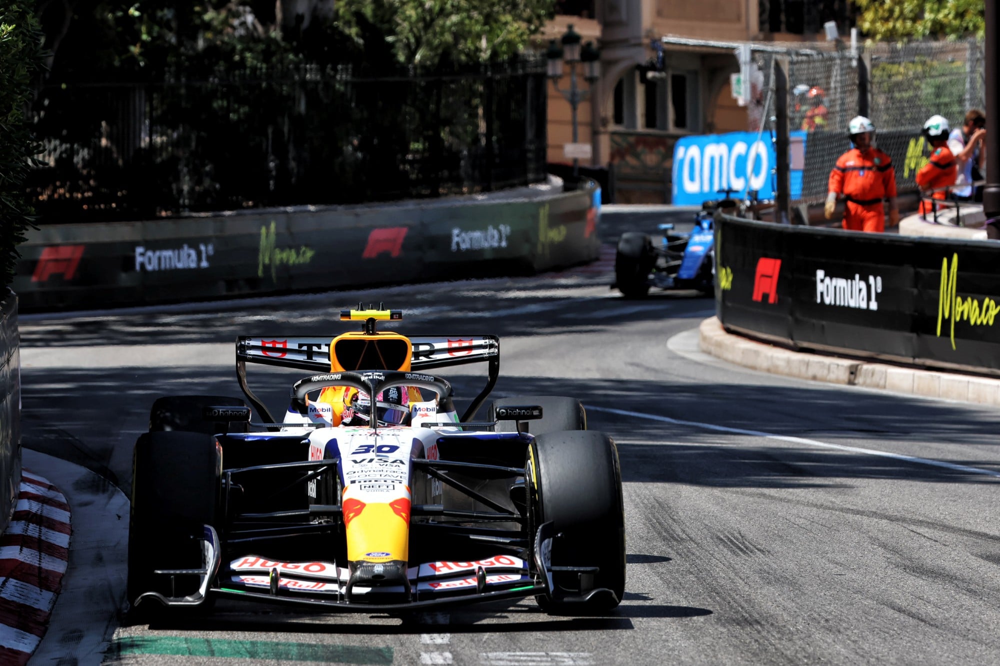 F1: Confira as imagens do GP de Mônaco 2026 Liam Lawson (NZL) Racing Bulls Formula One Team VCARB 03.