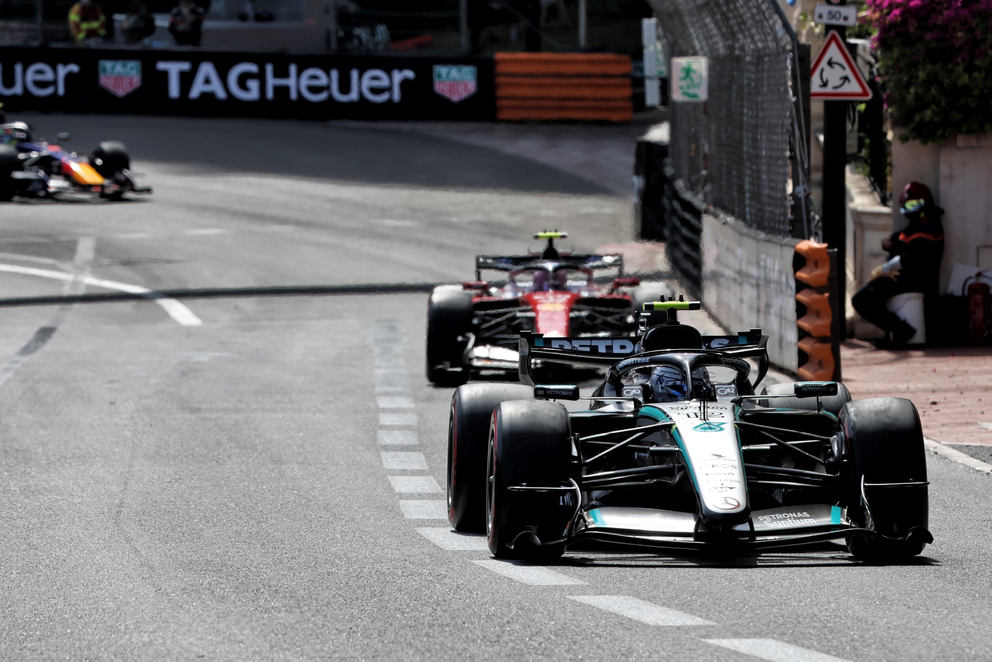 F1: Confira as imagens do GP de Mônaco 2026 Andrea Kimi Antonelli (ITA) Mercedes AMG Formula One Team W17.