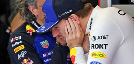 F1: Red Bull se desculpa com Verstappen após batida
