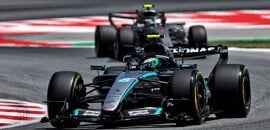F1: Vesti satisfeito em sua estreia no W17 da Mercedes no TL1